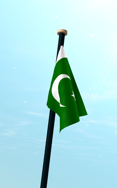 Pakistan Flag 3D Free - Preview 3