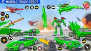 Army Truck Robot Car Game 3d screenshot 6