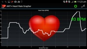 ANT+ Heart Rate Grapher screenshot 1