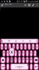 Theme x TouchPal Glitter Flower Pink screenshot 4