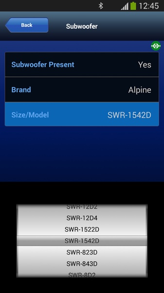 Alpine TuneIt App - Preview 1