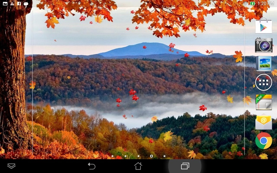Falling Leaves Live Wallpaper - Preview 1