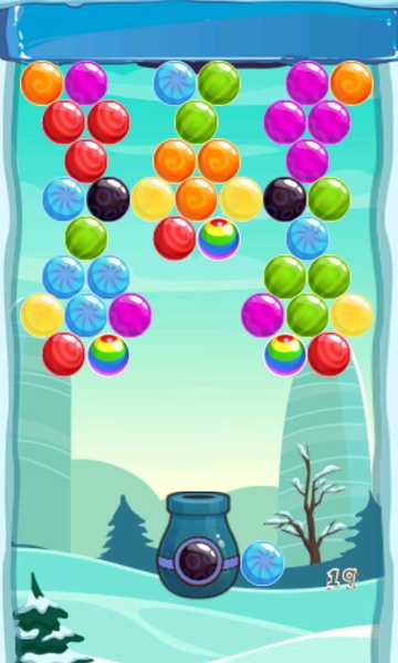 Winter Bubble Shooter - Preview 1