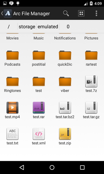 Arc File Manager - Preview 8