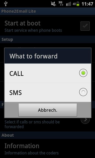 Phone2Email Lite - Preview 3