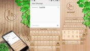 TouchPal SkinPack Natural Wood screenshot 1