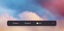 OpenScreen feature