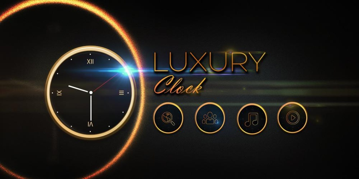 Luxury Clock Theme - Preview 1