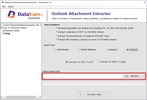 DataVare Outlook Attachment Extractor screenshot 1