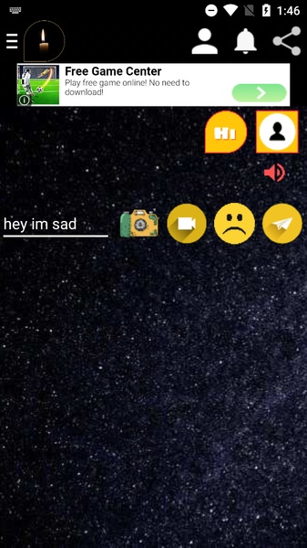 Sad chat app - online chat for depression - Preview 6
