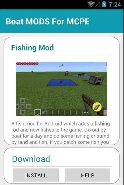 Boat MODS For MCPE - Preview 1