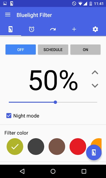 Bluelight Filter - Night mode - Preview 3