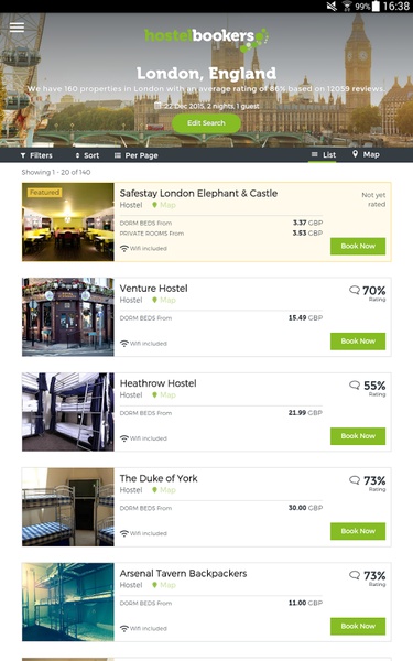 HostelBookers - Preview 9