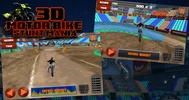 3d Motor Bike Stunt Mania screenshot 6