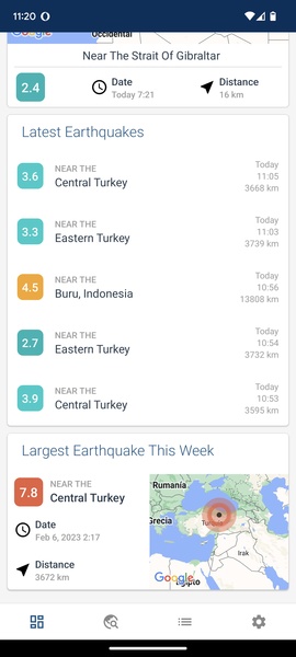 Earthquakes Today - Preview 5
