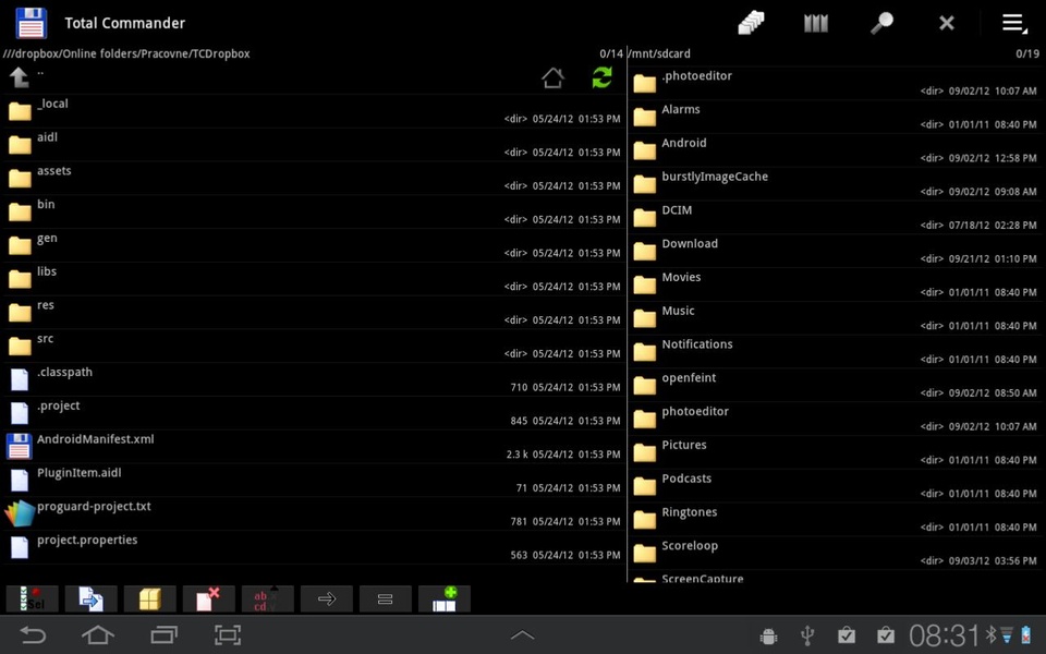 TotalBox plugin for Total Commander - Preview 1
