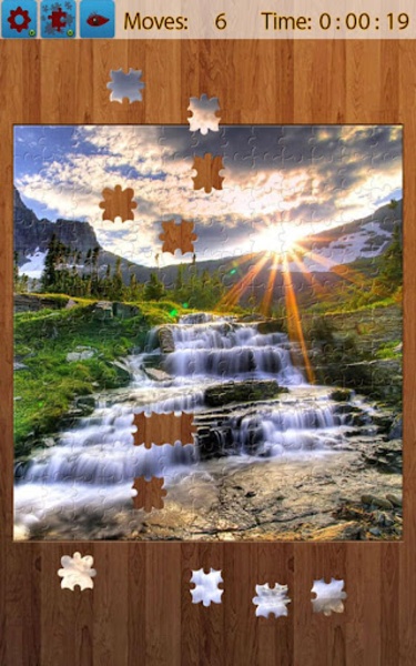 Waterfall Jigsaw Puzzles - Preview 2