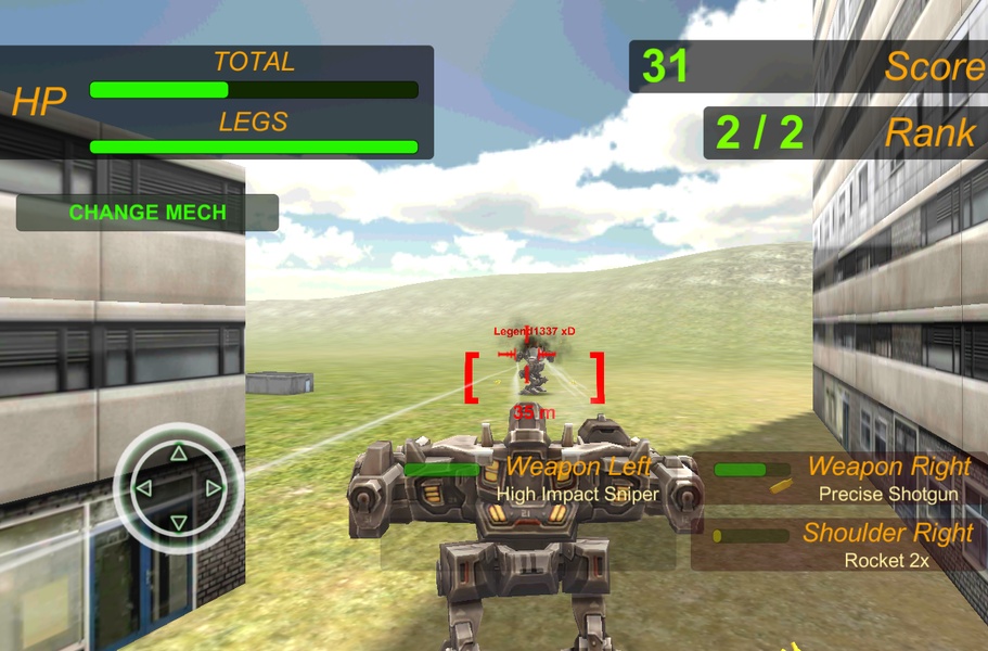 Extreme Battle Mech War - Preview 3