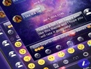SMS Messages GlassGalaxy Theme screenshot 2
