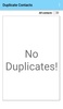 Duplicate Contacts screenshot 2