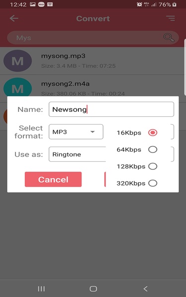 MP3 Cutter Pro - Preview 1