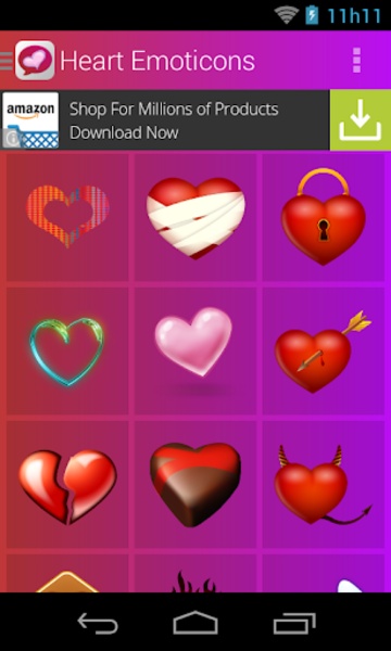 Heart Emoticons - Preview 3