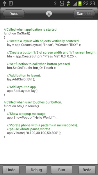 DroidScript - Preview 6