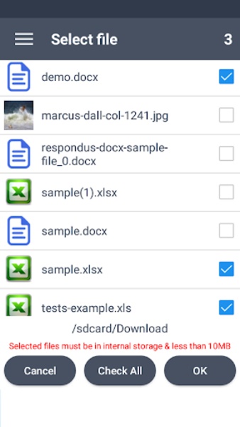 Excel To PDF Converter - Preview 4