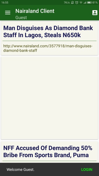 Nairaland Client - Preview 1