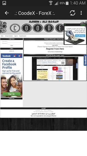 Site CoodeX - Preview 2
