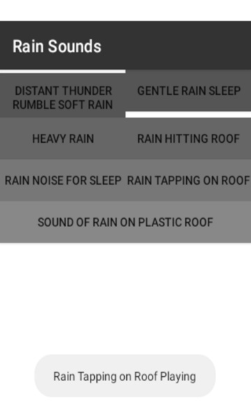 Rain Sounds - Preview 1