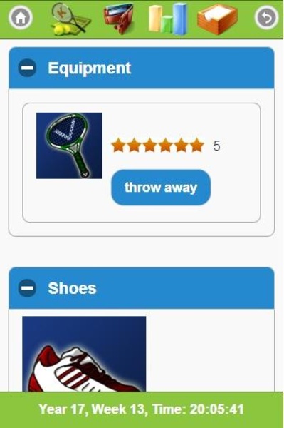 Online Tennis Manager Game - Preview 5