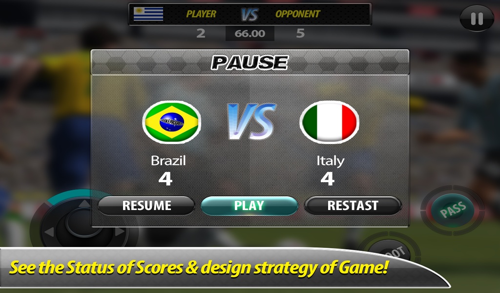 FOOTBALL WC 2014- Soccer Stars - Preview 3