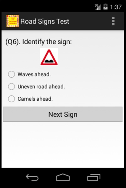 Road Signs Test - Preview 2