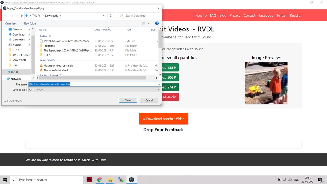 Reddit Video Downloader — Download v.redd.it Videos Online