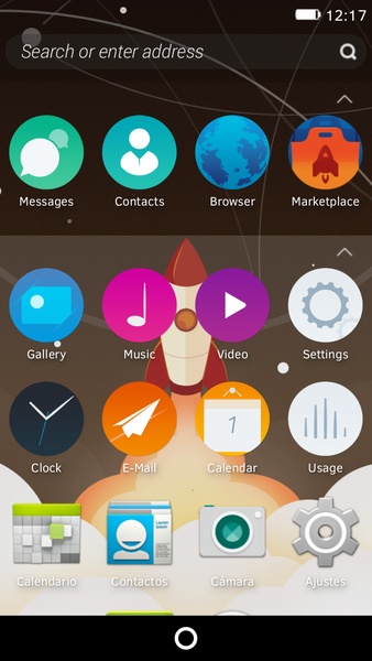 Stylish Browser Smartphones : Firefox OS