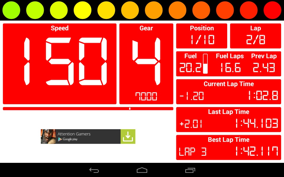 Fast Dash for Assetto Corsa - Preview 3