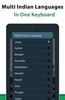 Multi Indian Language Keyboard screenshot 1