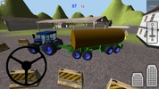 Tractor Manure Transporter 3D screenshot 1