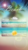 Beach Style GO Weather EX screenshot 1