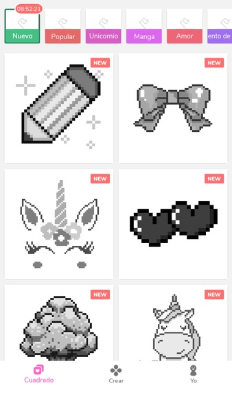 Paint by Number - Pixel Art - Preview 1