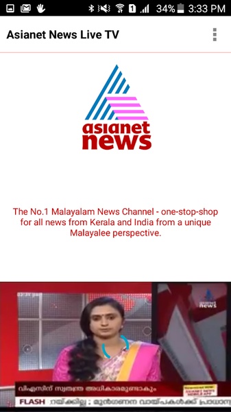 Asianet News Live TV for Android Download the APK from Uptodown