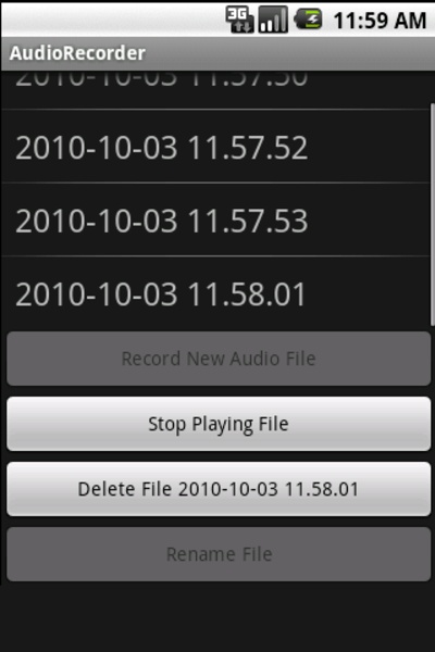 AudioRecorder - Preview 1