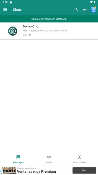 WMR Recover Deleted Messages 1.1.4 Screen Photos 4