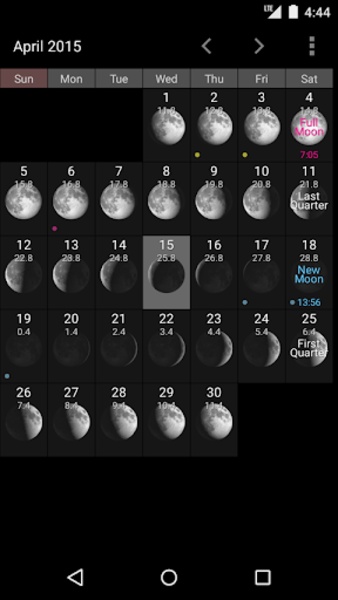 Simple Moon Phase Widget - Preview 4