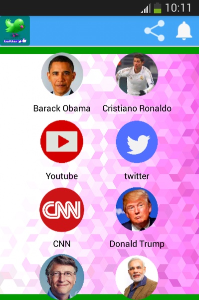 largest Twitter accounts - Preview 2