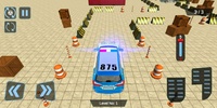 Police Spooky Jeep Stunt Parking 3D 2 screenshot 3
