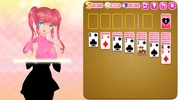 Solitaire Manga Girls screenshot 1