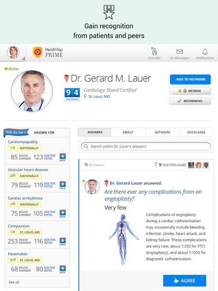 HealthTap for Doctors - Preview 1