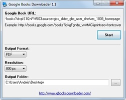 Google Books Downloader screenshot 1